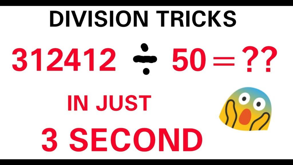 vedic maths division trick